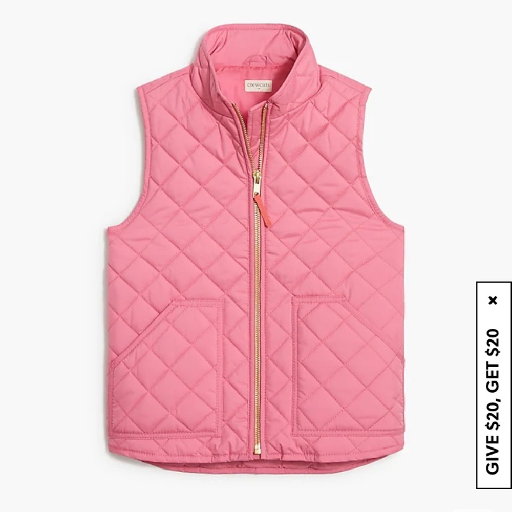 J. Crew Girls’ Quilted Vest